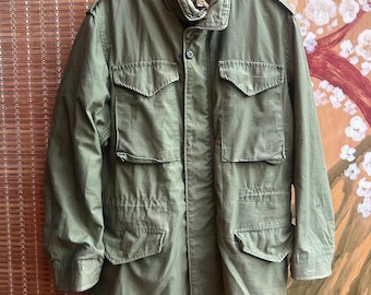 Alpha Industries 1970s M65 Jacket. Scovill Zipper, Old Stock