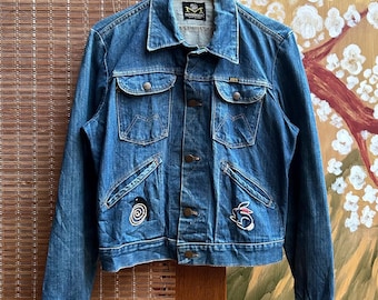 Vintage 70s Maverick Blue Bell 3J03MJ Selvedge Denim Jacket — Made