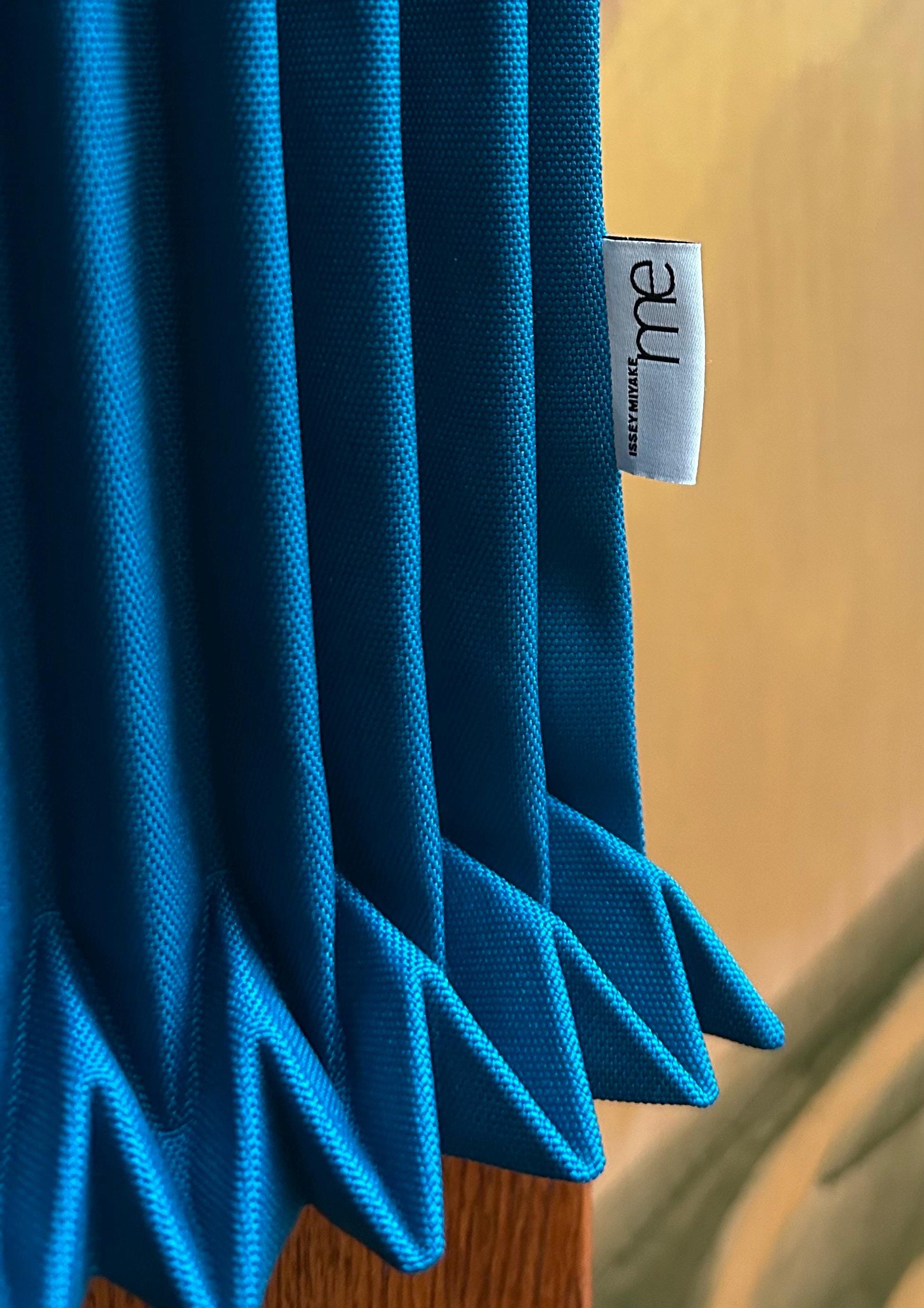 Me Issey Miyake Blue Trunk Pleats Bag OS - Etsy