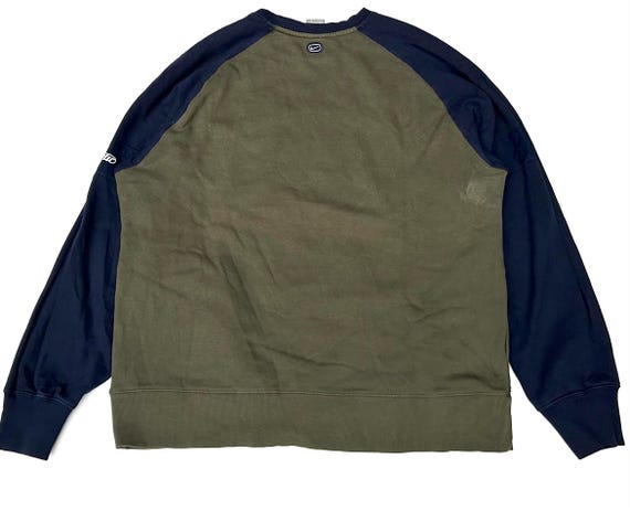 vintage nike embroidered spell out logo sweatshirt