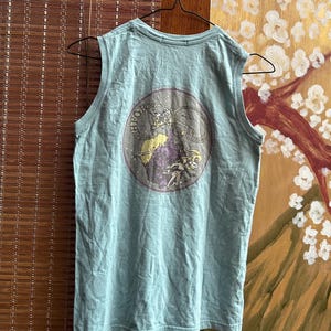 Vintage Undercover 06SS Theo Burp Graphic Print Tank Top Size 1 Made In Japan