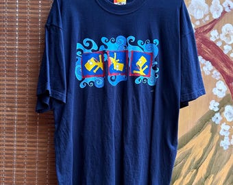 Vintage 1996 The Simpsons Bart T-shirt Size L Cartoon TV Series