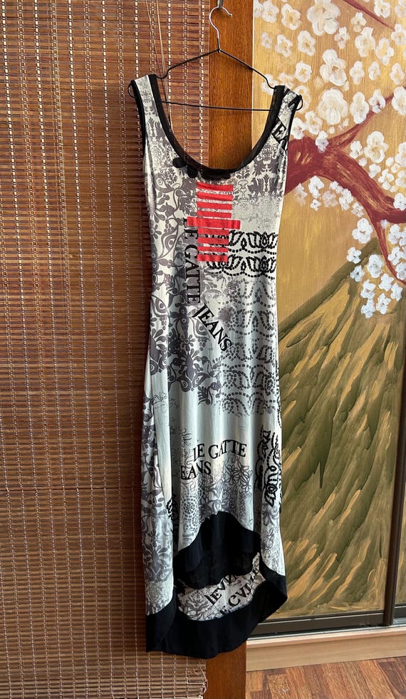 knee length dresses for ladies Karl Lagerfeld Jeans B1w13048 Long Dress Black S Girl main image 0