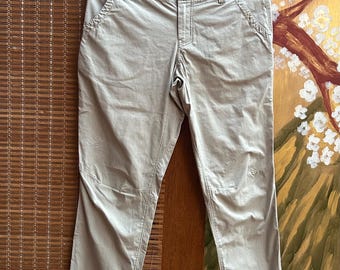 Arcteryx Camden Women’s Lightweight Cotton Nylon Blend Chino Pants Size 8 Gray