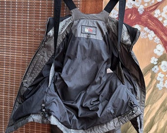 Chaqueta bondage vintage de plumón de ganso Actlive de Marithe + Francois Girbaud, talla 46