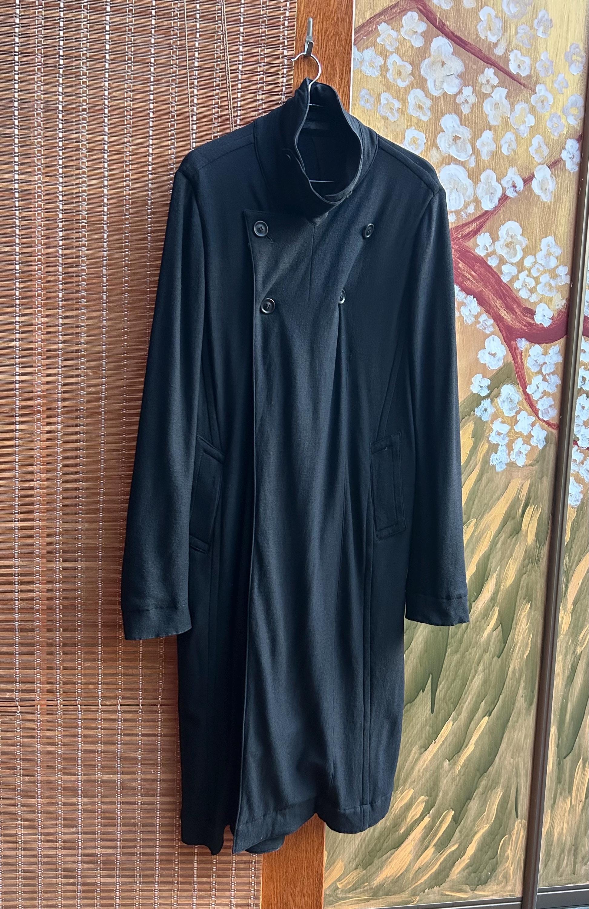 Julius_7 by Julius Goth_ik Collection Melton Wool Coat Sz 3 - Etsy