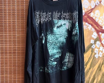 1996 クレイドル・オブ・フィルス ダスク・アンド・ハー・エンブレイス ロングスリーブ Tシャツ サイズ XL