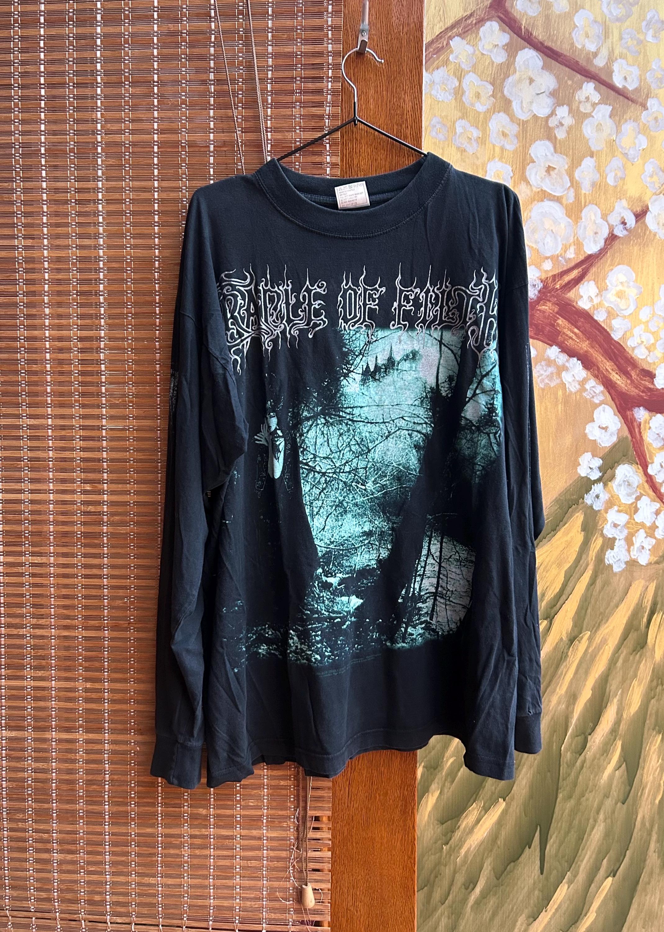 90s Cradle of Filth Longsleeve - Etsy 90s Cradle of Filth Longsleeve - Etsy