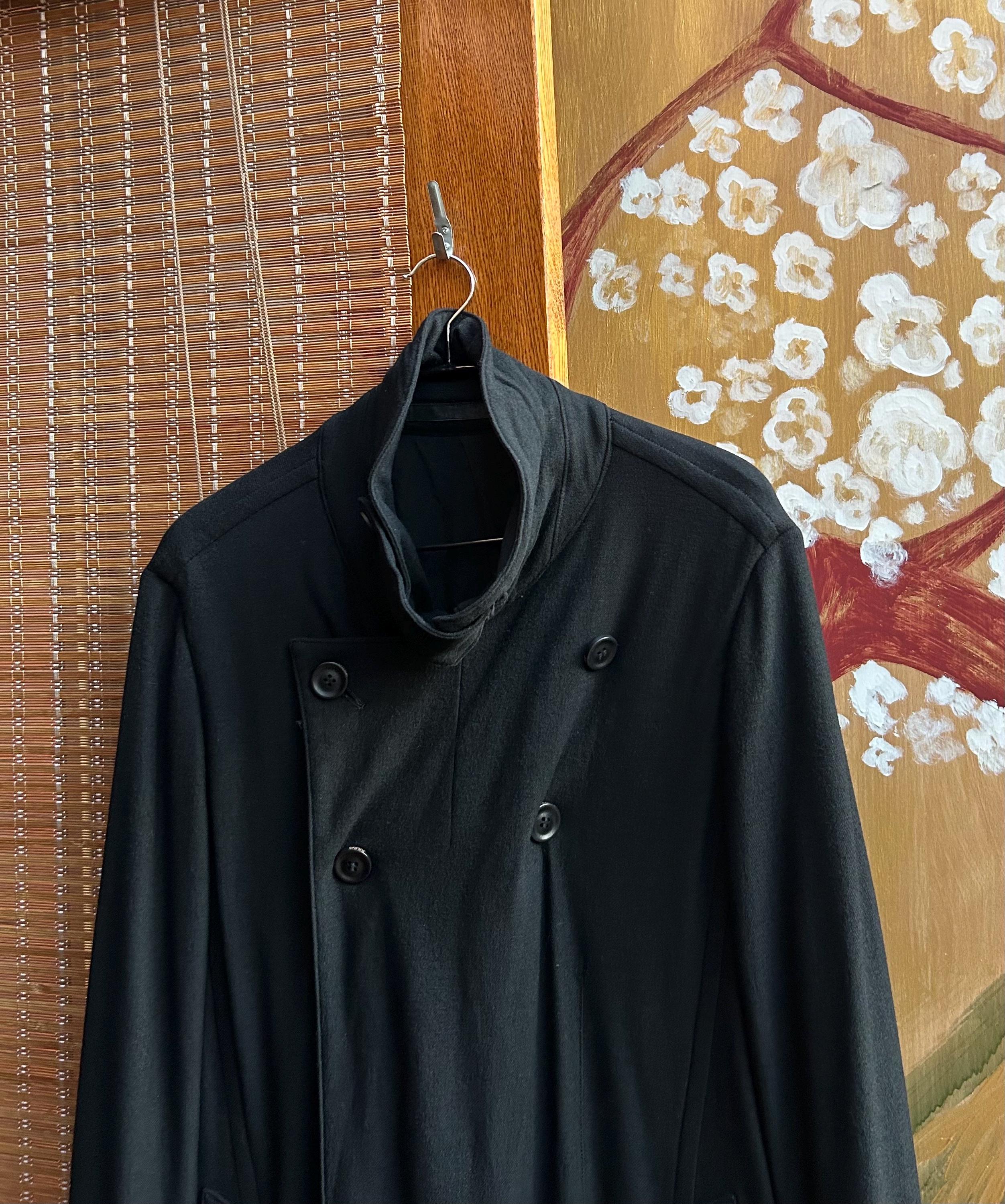 Julius_7 by Julius Goth_ik Collection Melton Wool Coat Sz 3 - Etsy