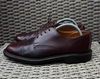 Allen Edmonds Dellwood Black Split Moc Toe Lace up Blucher Size
