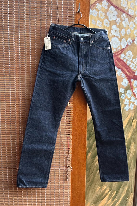 Sugar Cane 1955Z Denim Jeans: 14oz, One Wash, Zipper Fly (32x34