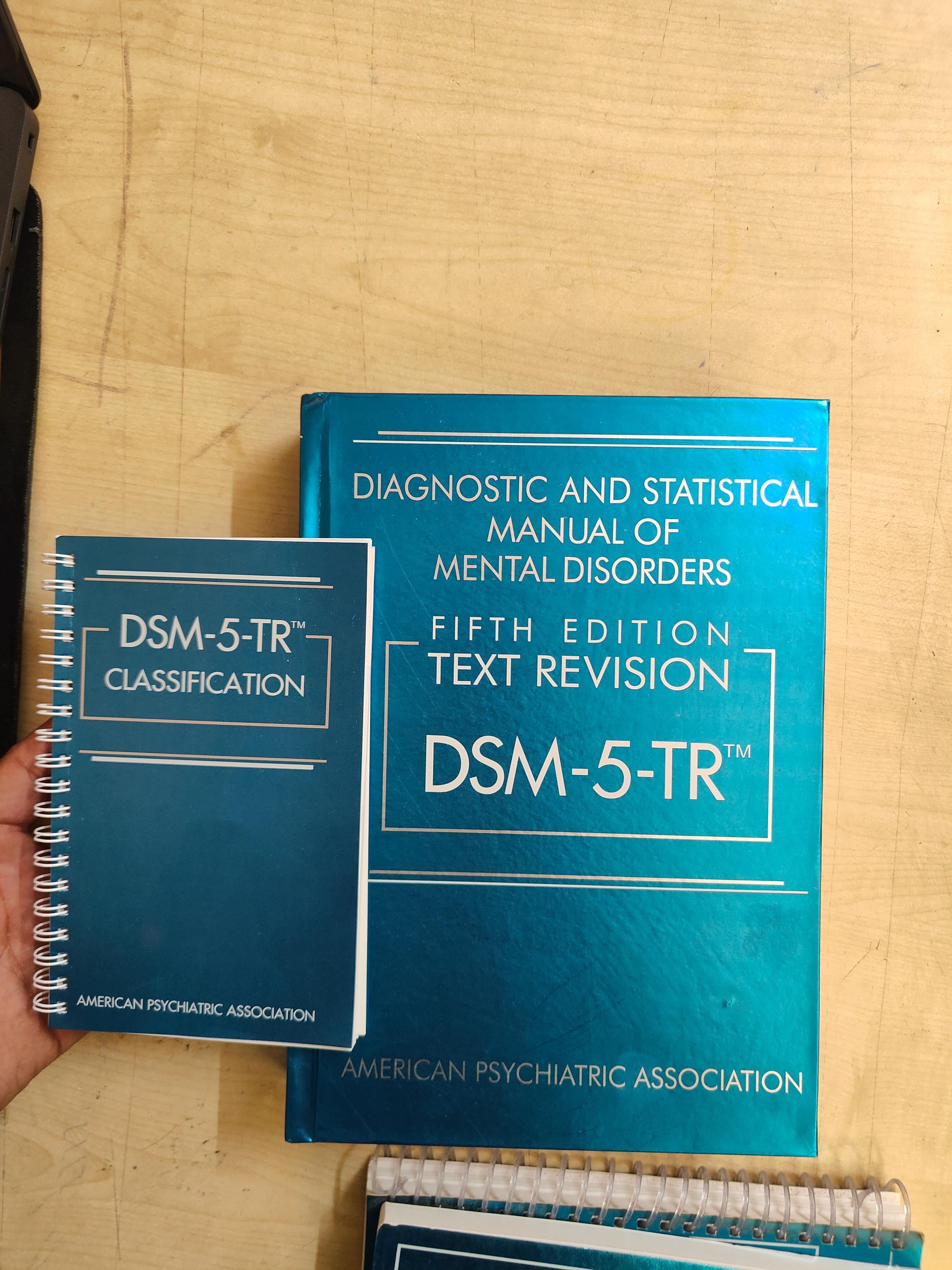 DSM-5-TR Diagnostic Manual, Fifth Edition Text Revision