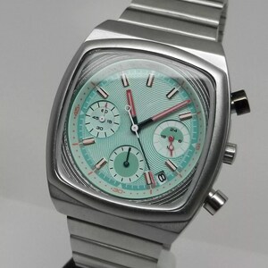 Unisex Vintage Square Watch – Stainless Steel Quartz Wristwatch in Red, Blue, or Silver - Luxury Look Unisex Watch – Perfect Gift Idea
