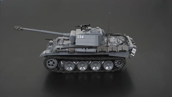 WW2 German Panther Medium Tank Collectable Building Blocks - Etsy