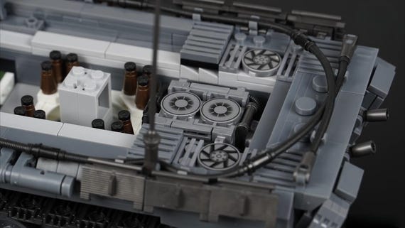 WW2 German Panther Medium Tank Collectable Building Blocks - Etsy