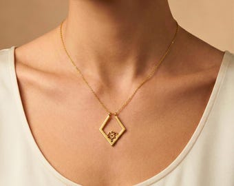 14K Gold Ring Holder Necklace for Women Sterling Silver Ring Keeper Necklace for Her Dainty Ring Holding Necklace for Mom