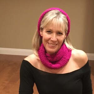SCARF COWL  HEADBAND