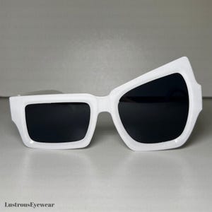 Two Side Sunglasses, Oversized Sunglasses, Party Sunglasses, Festival Sunglasses, Unique Accessory Piece, Unisex Large Sunglasses