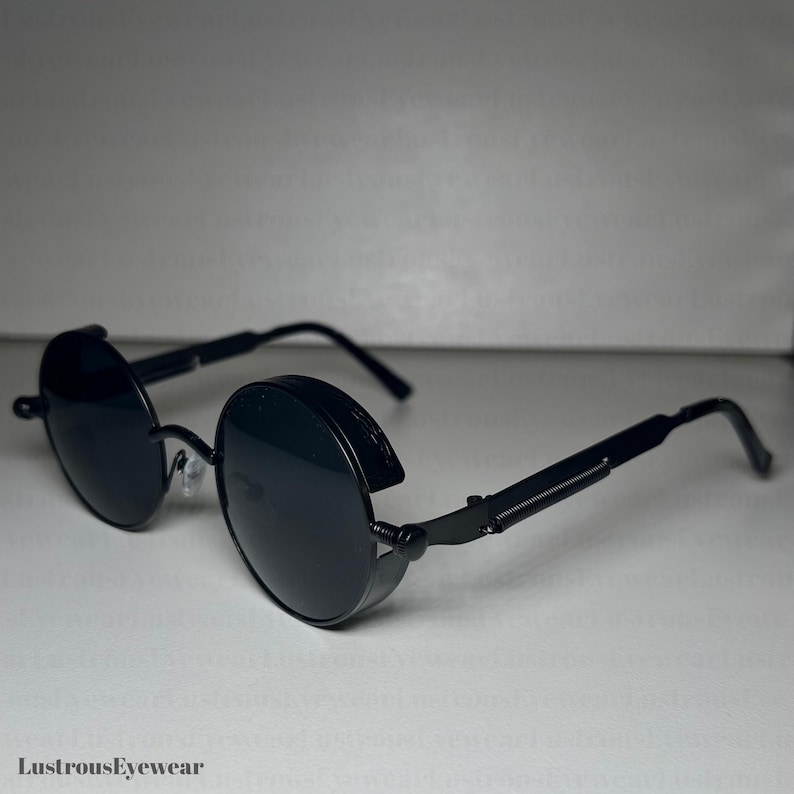 Steampunk Sunglasses, Round Sunglasses, Steampunk Goggles, Circle Sunglasses, Retro Goggles for Men & Women, Oval Shades, Vintage Goggles, round sunglasses, retro sunglasses, 90s sunglasses, Steampunk sunglasses, vintage sunglasses, Men Sunglasses, Women Sunglasses, male sunglasses, polarized sunglasses, Steampunk goggles, gothic eyewear, Cyberpunk, mod sunglasses ,party supply, steampunk glasses, festival accessories, Rave goggles,  uv400 sunglasses, Glasses gothic rock punk, Metal Sunglasses