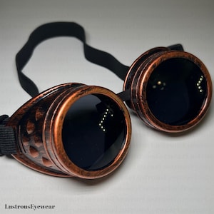 Steampunk, Brille, Vintage Brille, Rave Brille, Burning Man Sonnenbrille, Fliegerbrille, Cosplay Brille, Festival Sonnenbrille,