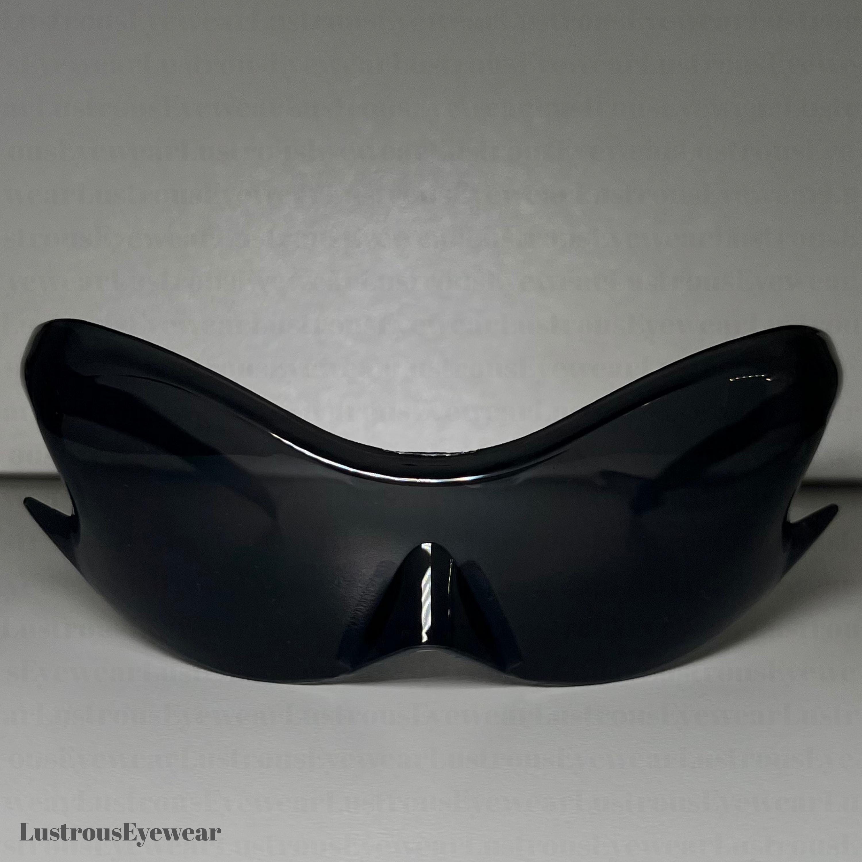 Y2K Punk Sunglasses: Oversized Rave Festival Sunglasses - Etsy