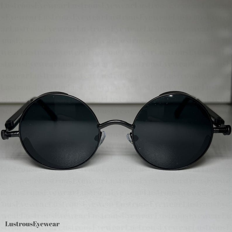 Steampunk Sunglasses, Round Sunglasses, Steampunk Goggles, Circle Sunglasses, Retro Goggles for Men & Women, Oval Shades, Vintage Goggles, round sunglasses, retro sunglasses, 90s sunglasses, Steampunk sunglasses, vintage sunglasses, Men Sunglasses, Women Sunglasses, male sunglasses, polarized sunglasses, Steampunk goggles, gothic eyewear, Cyberpunk, mod sunglasses ,party supply, steampunk glasses, festival accessories, Rave goggles,  uv400 sunglasses, Glasses gothic rock punk, Metal Sunglasses