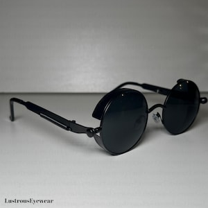 Steampunk Sunglasses, Round Sunglasses, Steampunk Goggles, Circle Sunglasses, Retro Goggles for Men & Women, Oval Shades, Vintage Goggles, round sunglasses, retro sunglasses, 90s sunglasses, Steampunk sunglasses, vintage sunglasses, Men Sunglasses, Women Sunglasses, male sunglasses, polarized sunglasses, Steampunk goggles, gothic eyewear, Cyberpunk, mod sunglasses ,party supply, steampunk glasses, festival accessories, Rave goggles,  uv400 sunglasses, Glasses gothic rock punk, Metal Sunglasses