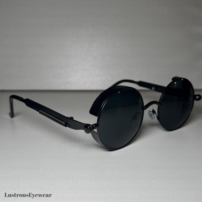 Steampunk Sunglasses, Round Sunglasses, Steampunk Goggles, Circle Sunglasses, Retro Goggles for Men & Women, Oval Shades, Vintage Goggles, round sunglasses, retro sunglasses, 90s sunglasses, Steampunk sunglasses, vintage sunglasses, Men Sunglasses, Women Sunglasses, male sunglasses, polarized sunglasses, Steampunk goggles, gothic eyewear, Cyberpunk, mod sunglasses ,party supply, steampunk glasses, festival accessories, Rave goggles,  uv400 sunglasses, Glasses gothic rock punk, Metal Sunglasses
