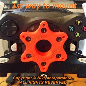 Logitech G923 G920 G29 G27 Steering Wheel upgrade Adapter compatible with button plate