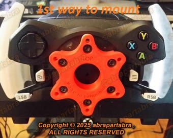 Logitech G923 G920 G29 G27 Steering Wheel upgrade Adapter compatible with button plate