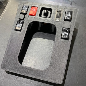 Mercedes Benz W201 190E Shifter Gear Control Top Plate Frame Panel 5 hole