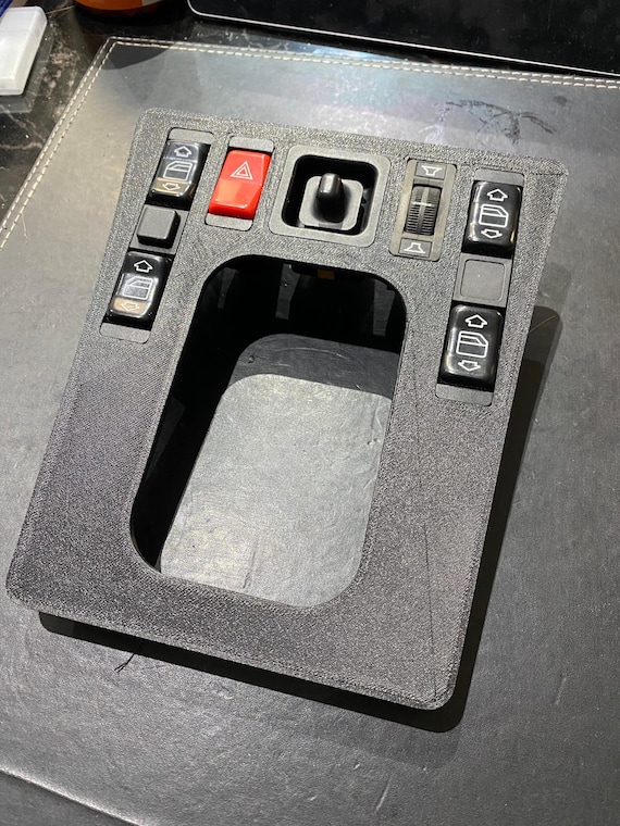 Mercedes Benz W201 190E Shifter Gear Control Top Plate Frame Panel