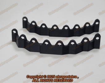 Juego de 2 clips para la rejilla de ventilación del salpicadero del Mercedes W113 SL.