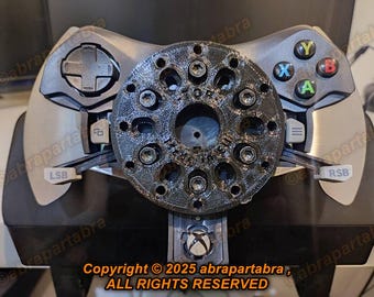Universal Steering Wheel Adapter fits 70 and 74mm Logitech G923 G920 G29 G27 G25 not button plate compatible