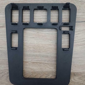 Mercedes Benz W201 190E Shifter Gear Control Top Plate Frame Panel 8 hole