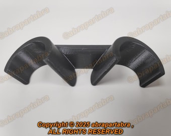 Micrófono Fredman Shure SM57 con doble pinza y soporte de 45 grados para grabación en estudio y en directo.