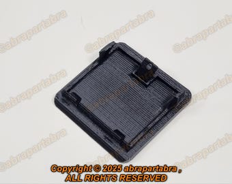 Cache De Crochet De Remorquage Avant Pour Mercedes Classe E W124 (1985-1995) - Référence 1248800105 - ABS - 10