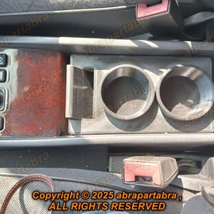 Mercedes Benz W123 and W124 CUP HOLDER With PHONE Slot