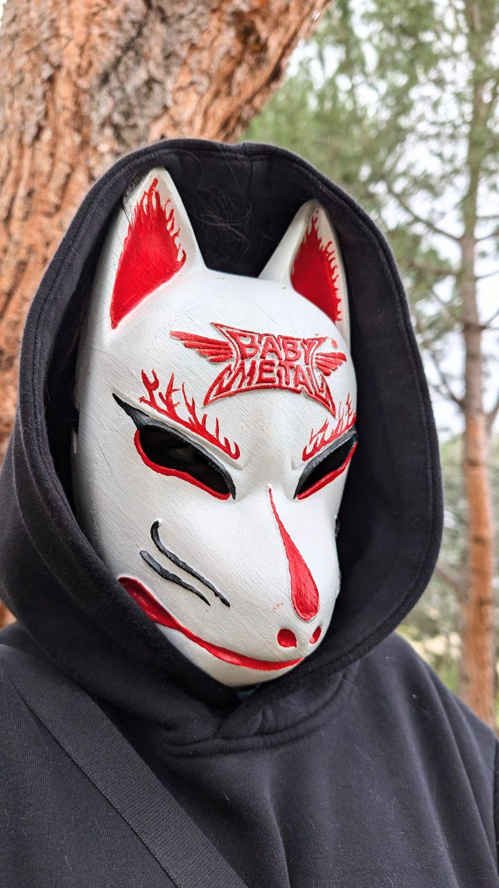 Baby Metal Fox Mask (kitsune) - Etsy
