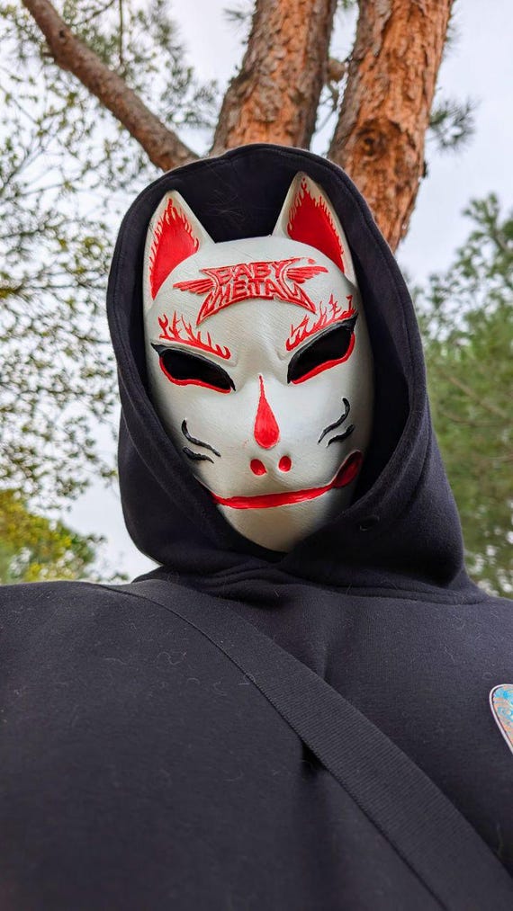 【レア】BABYLベビーメタル【FOX MASK】 BABYMETAL FOX MASK Ⅱ Kitsune MASK Kitsune Omen | eBay