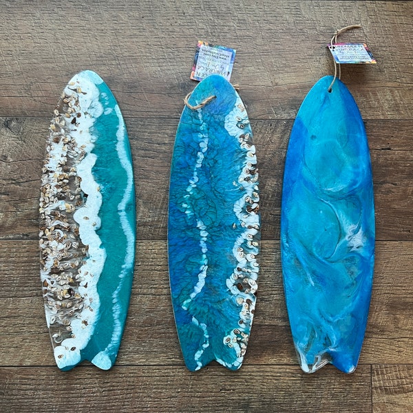 Surfboard Wall Art Etsy