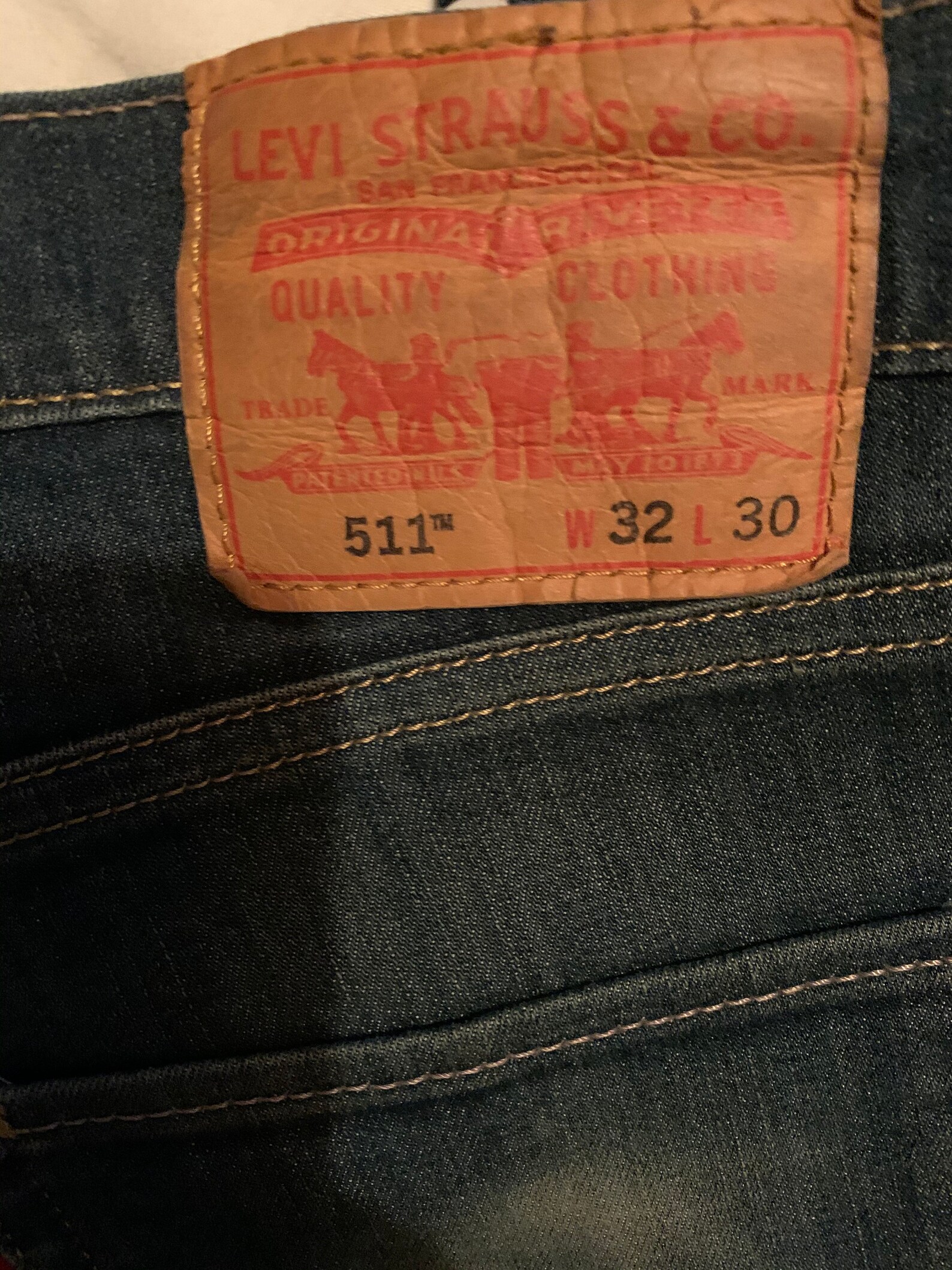 high rise vintage levis