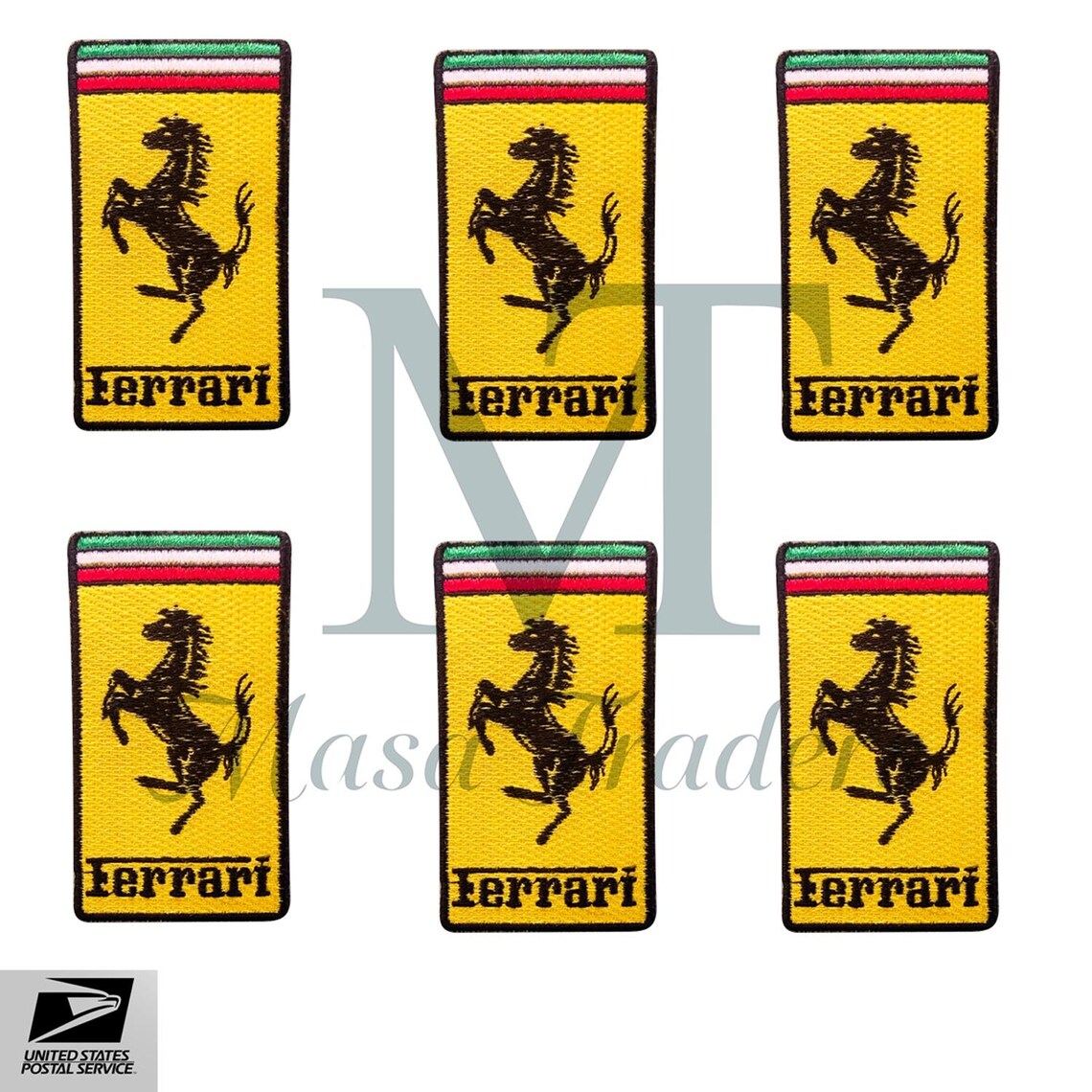 Ferrari Racing Logo Patch (set of 8), 4