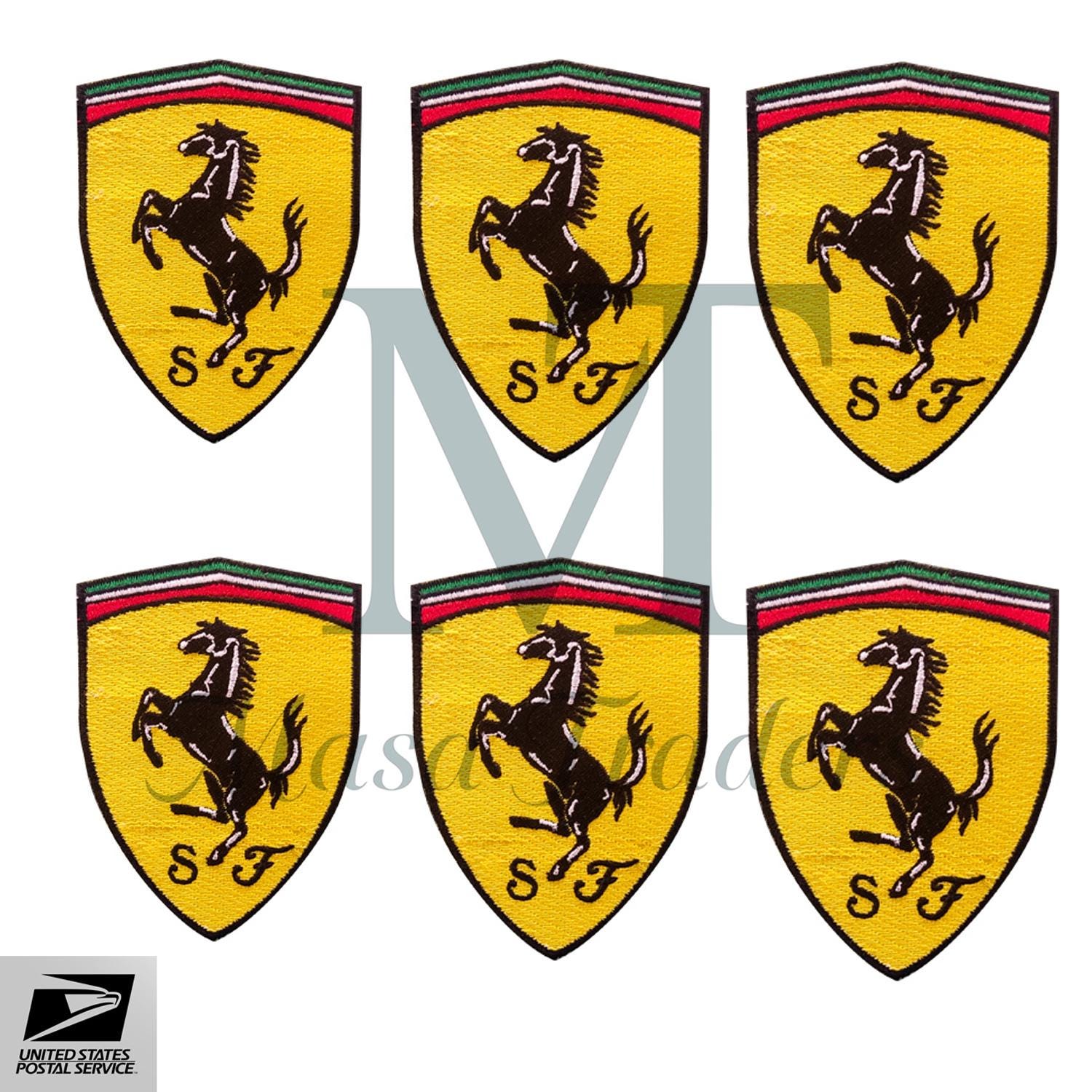 Cool Ferrari Racing Patch – Iron On Or Sew For Motorsports - Foto 3