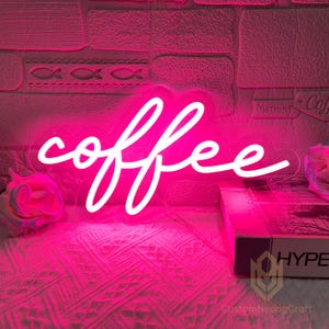 Placa de neon para cafeteria, estação de café, decoração de parede neon para cozinha, decoração de parede para cafeteria, presentes para amantes de café