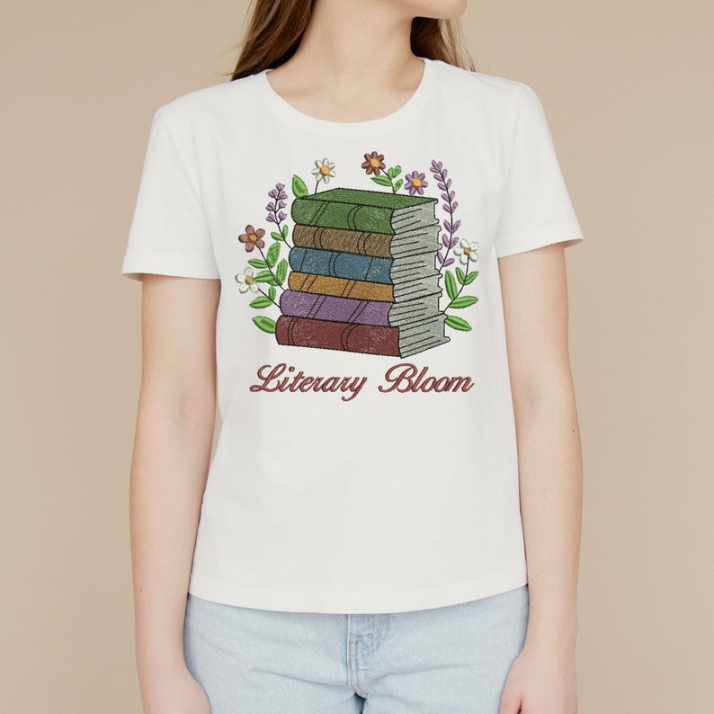 Book Lover Embroidery Bundle | Reading Quotes Embroidery Designs | Book Club Library Stitch Files | Literary Machine Embroidery Set