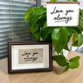 Custom Handwritten Embroidery Kit,Handwriting Keepsake in Wood Frame,Memorial Gift,Embroidered Signature,Recipe,Note,Personalized Heirloom