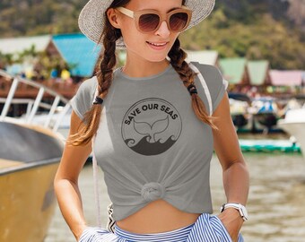 Save the Ocean Shirt Whale Shirt Environment Shirt Climate Change Shirt Earth Day Shirt Environmental Shirt Activist Shirt Save Earth Shirt