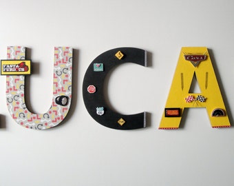 disney cars letters etsy