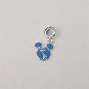 Pandora vacation Club Member Mickey Head Dangle Charm